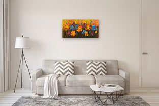 Garden of Irises by Yelena Sidorova |  In Room View of Artwork 