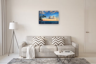 Sunset Amongst the Dead Pines by Jay Jensen |  In Room View of Artwork 