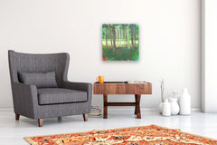 Original art for sale at UGallery.com | Woods by Janet Dyer | $950 | acrylic painting | 20' h x 20' w | thumbnail 5