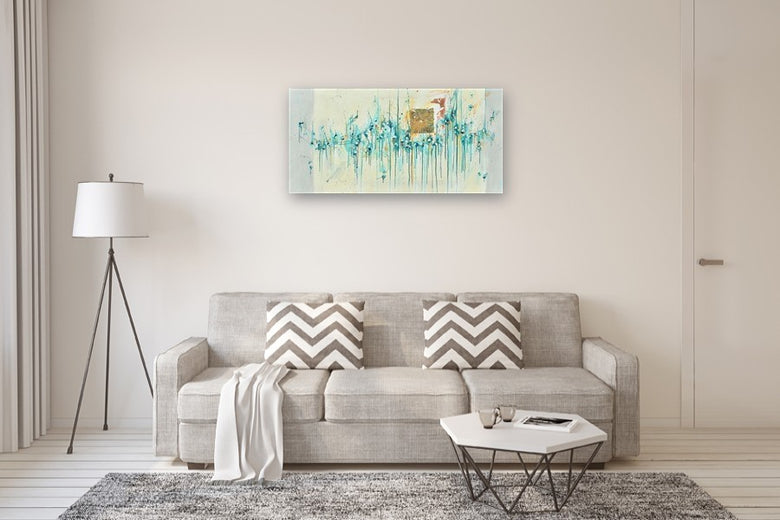 Till Sunrise by Cynthia Ligeros |  In Room View of Artwork 