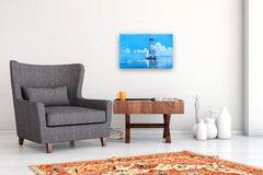 Original art for sale at UGallery.com | The Dread Corsairs of Greenwich, Connecticut by Keith Thomson | $2,700 | oil painting | 16' h x 24' w | thumbnail 5