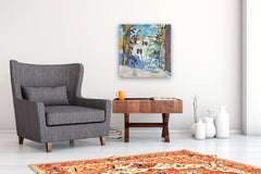 Original art for sale at UGallery.com | Patterns by Robert Hofherr | $950 | acrylic painting | 24' h x 24' w | thumbnail 5