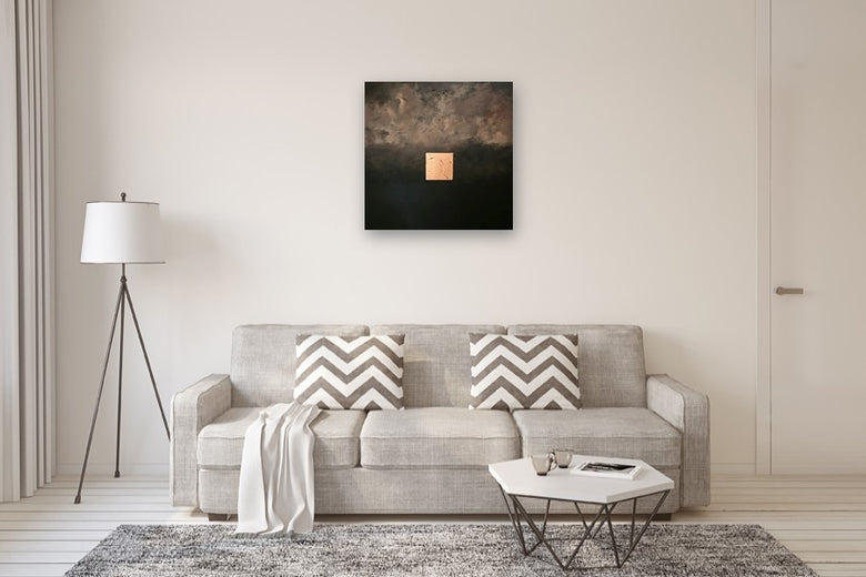 Honey and Smoke by Leslie Ann Butler |  In Room View of Artwork 