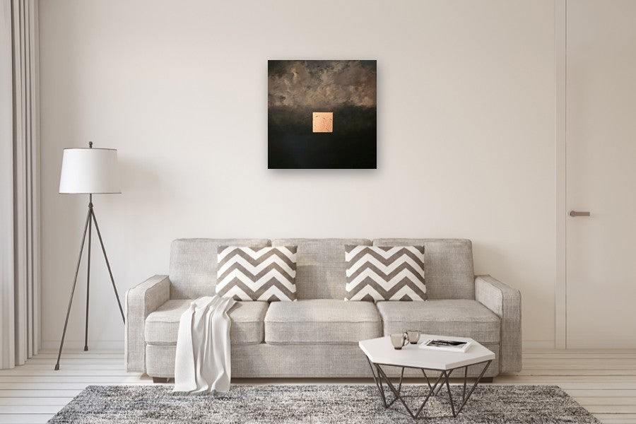 Honey and Smoke by Leslie Ann Butler |  In Room View of Artwork 