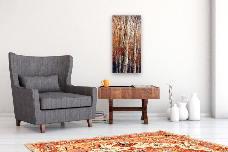 Squirrels Treehouse by Tatiana Iliina |  In Room View of Artwork 