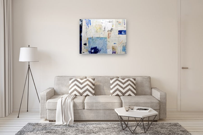 Dive In by Julie Weaverling |  In Room View of Artwork 