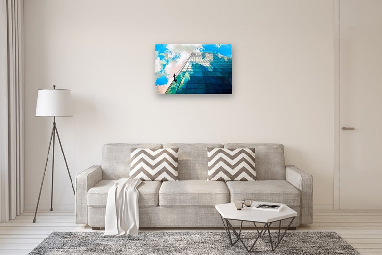 Scraper by Keith Thomson |  In Room View of Artwork 