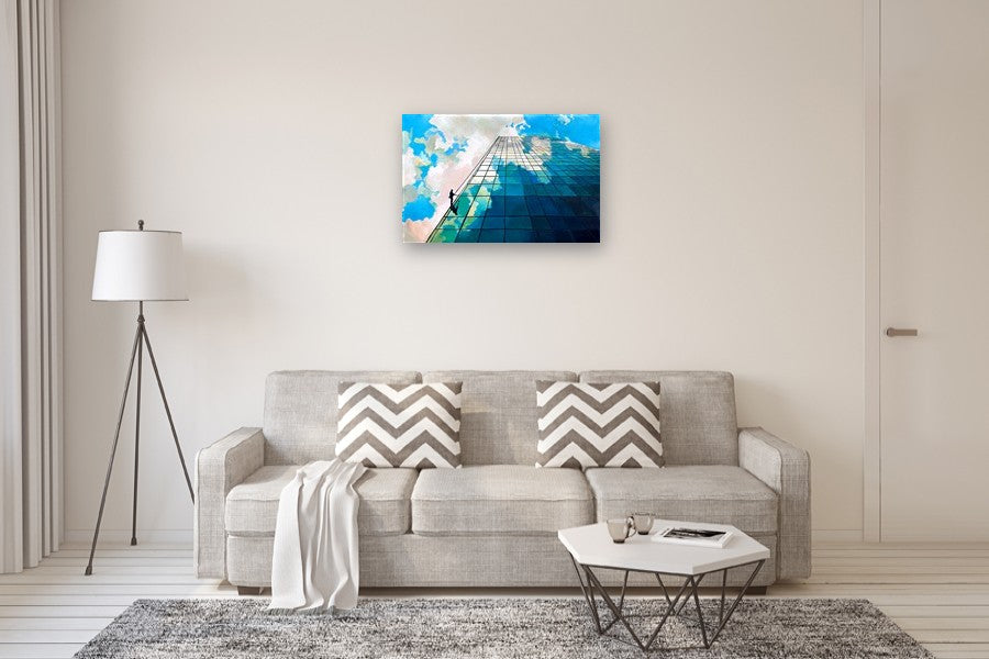 Scraper by Keith Thomson |  In Room View of Artwork 