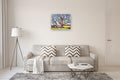 Original art for sale at UGallery.com | Druid Hill Park by Robert Hofherr | $850 | acrylic painting | 22' h x 28' w | thumbnail 5