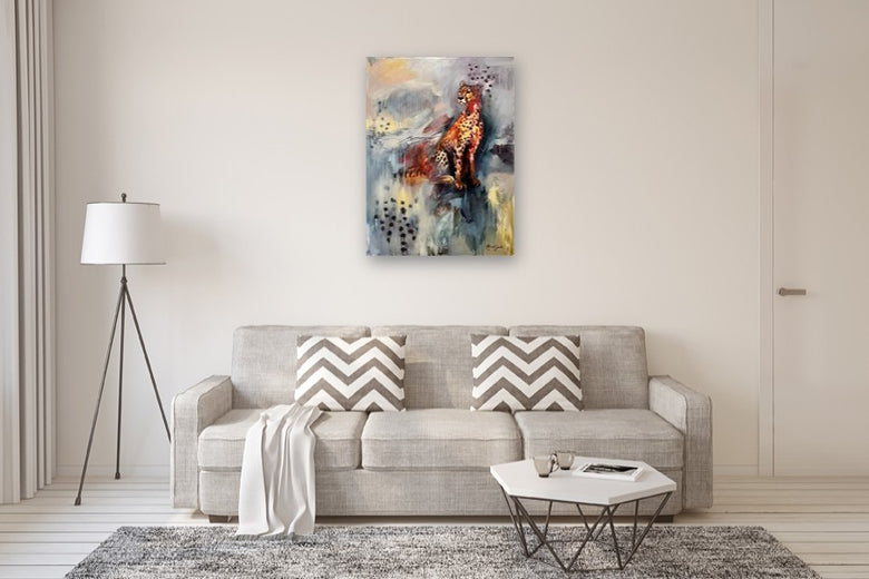 A New Flame by Miranda Gamel |  In Room View of Artwork 