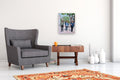Original art for sale at UGallery.com | Walking in the East Village by Carey Parks | $700 | acrylic painting | 20' h x 16' w | thumbnail 5