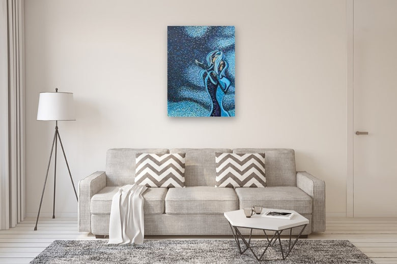 Under the Blue Sky by Diana Elena Chelaru |  In Room View of Artwork 