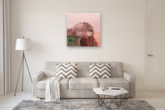 Original art for sale at UGallery.com | Listen to the Winds of Heaven by Rob van Hoek | $3,500 | oil painting | 35.4' h x 35.4' w | thumbnail 5