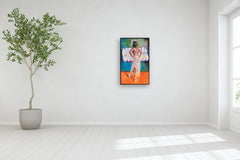 Original art for sale at UGallery.com | Darth Ballerina by Jay Jones (aka FunnyTummy) | $12,350 | oil painting | 39.37' h x 63.77' w | thumbnail 5