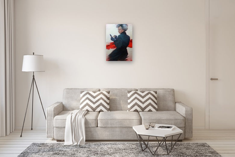 Messaging by Nicholas Robertson |  In Room View of Artwork 
