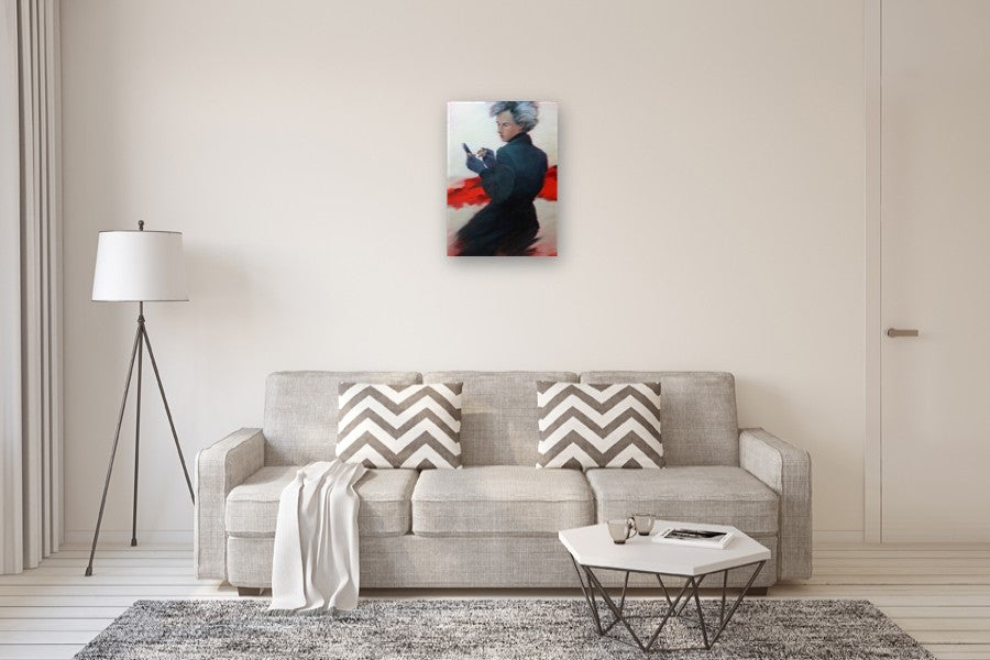 Messaging by Nicholas Robertson |  In Room View of Artwork 