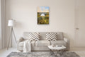 Original art for sale at UGallery.com | A Blessed Evening by Theresa Andreas-O'Leary | $3,200 | mixed media artwork | 36' h x 24' w | thumbnail 5