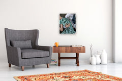 Original art for sale at UGallery.com | Striped Dip by Duane Brown | $1,375 | oil painting | 20' h x 16' w | thumbnail 5