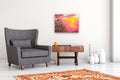Original art for sale at UGallery.com | Cliffside Perch by Karen E Lewis | $1,000 | oil painting | 18' h x 24' w | thumbnail 5