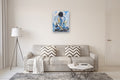 Original art for sale at UGallery.com | Rise and Shine by Sharon Sieben | $1,675 | acrylic painting | 30' h x 24' w | thumbnail 5