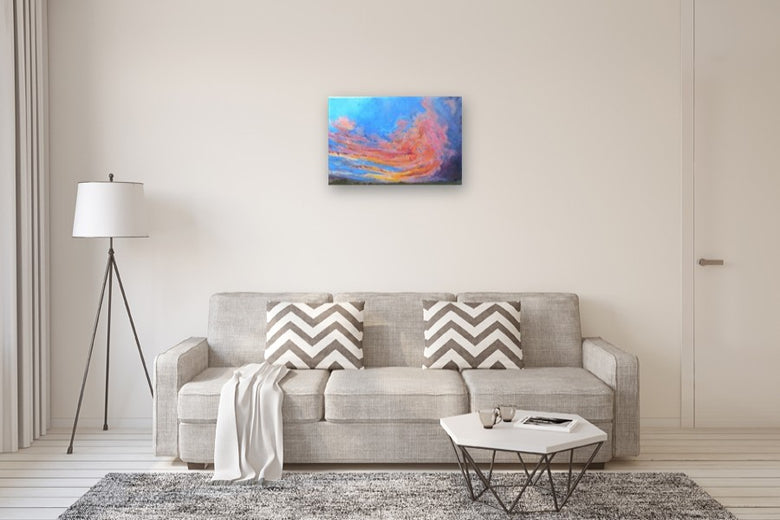Marmalade Sky by Benjamin Thomas |  In Room View of Artwork 