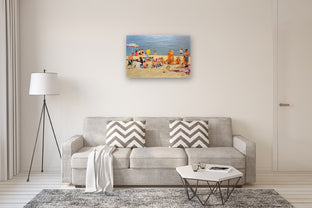 Beach Party by John Jaster |  In Room View of Artwork 