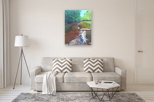 Light Dance on Mingo Creek by Benjamin Thomas |  In Room View of Artwork 