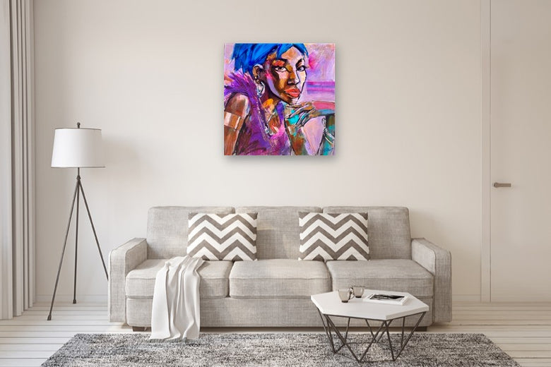 Bronze and Gold by Allen Wittert |  In Room View of Artwork 