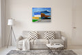 Original art for sale at UGallery.com | Thunderbird Motel 2 by Mitchell Freifeld | $600 | oil painting | 30' h x 40' w | thumbnail 5