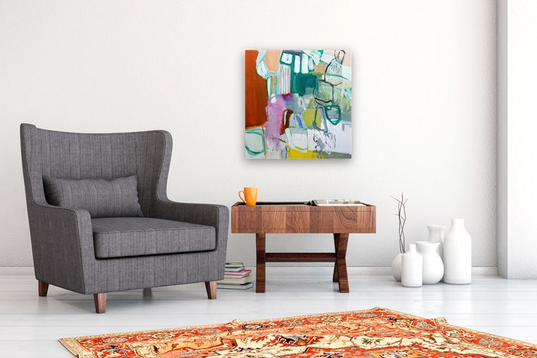 Monkey Bars by Autumn Rose |  In Room View of Artwork 