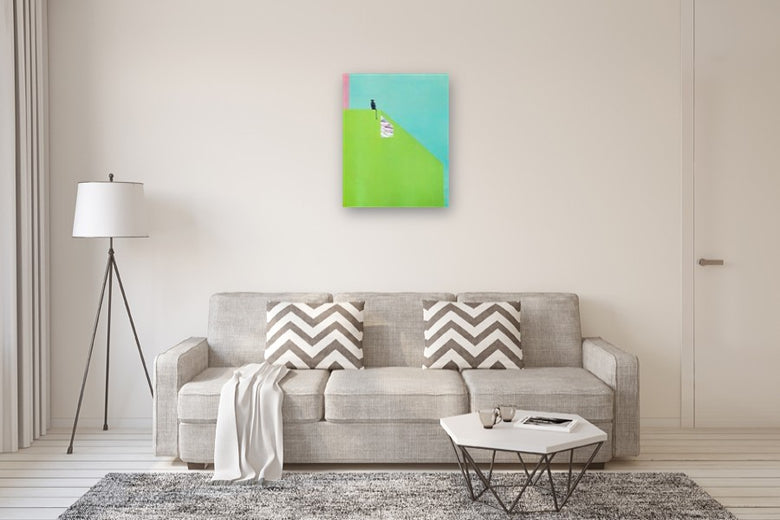 Black Panther, Coral Reef by Heejin Sutton |  In Room View of Artwork 