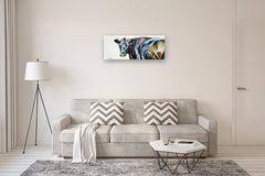 Original art for sale at UGallery.com | Under Her Gaze by Chris Wagner | $1,475 | acrylic painting | 16' h x 40' w | thumbnail 5