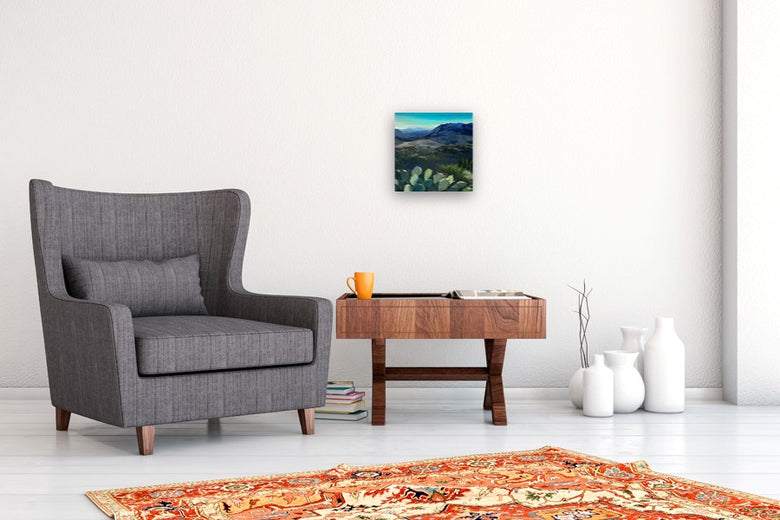 Cactus Apples by Mandy Main |  In Room View of Artwork 