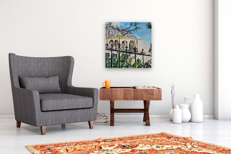 La Maison by Arden Rose |  In Room View of Artwork 