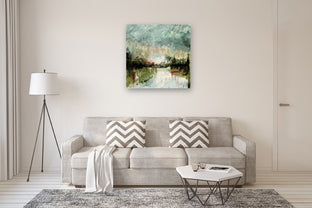 Evening in Silence by Ronda Waiksnis |  In Room View of Artwork 
