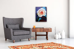 Original art for sale at UGallery.com | Rose. Trespassing 1 by Guigen Zha | $1,300 | oil painting | 24' h x 18' w | thumbnail 5