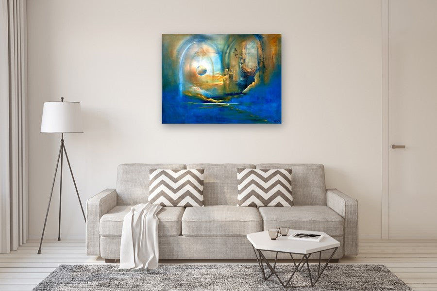 Towards the Light by Yamilet Sempe |  In Room View of Artwork 