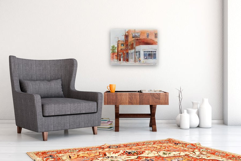 Lone Rider by Thomas Hoerber |  In Room View of Artwork 