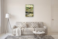 Original art for sale at UGallery.com | Hydrangeas by Mary Pratt | $1,850 | oil painting | 36' h x 24' w | thumbnail 5