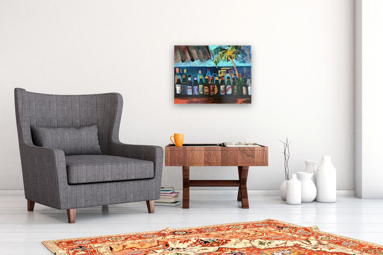 Saltwater Spirits by Lynne Meneses |  In Room View of Artwork 