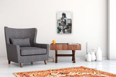 Original art for sale at UGallery.com | Rita #3 by Gail Ragains | $375 | mixed media artwork | 22' h x 15' w | thumbnail 5