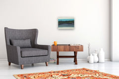Original art for sale at UGallery.com | In the Quiet Distance by Kajal Zaveri | $475 | acrylic painting | 12' h x 16' w | thumbnail 5
