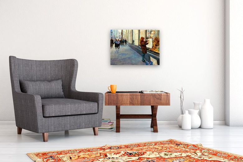 The Window Designer by Onelio Marrero |  In Room View of Artwork 