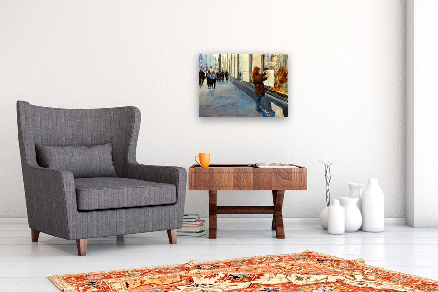 The Window Designer by Onelio Marrero |  In Room View of Artwork 