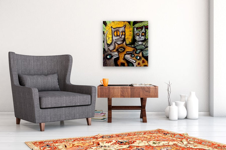 Culprits by Lee Smith |  In Room View of Artwork 