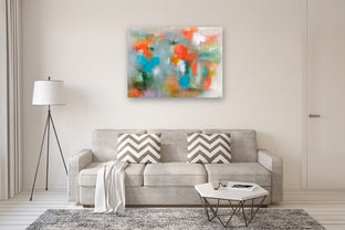 Tangerine Glow by Drew Noel Marin |  In Room View of Artwork 