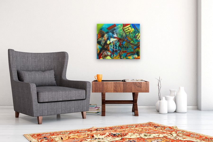 Tear by Ava Doran |  In Room View of Artwork 