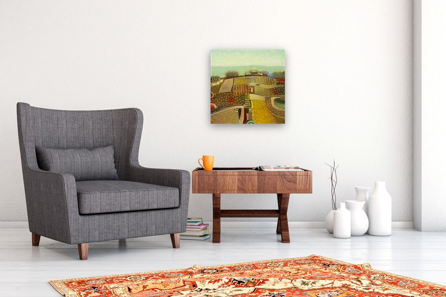 The Seasons and the Weather by Rob van Hoek |  In Room View of Artwork 