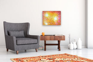Fish in Aquarium by Natasha Tayles |  In Room View of Artwork 