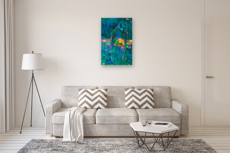 The In-Between by Robin Okun |  In Room View of Artwork 